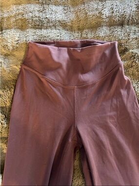 lululemon athletica high-waist leggings in burgundy/brown